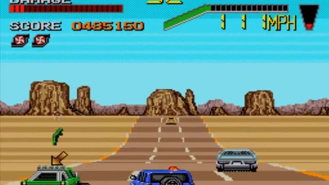 Chase H.Q.II (Super H.Q.) Полное прохождение (Sega) смотреть онлайн