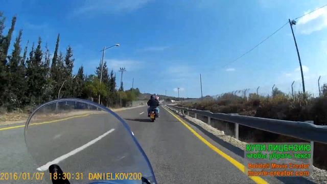 На мотоцикле по Израилю. Мото-экскурсия! Вторая мотоэкскурсия по северу Израиля. смотреть онлайн