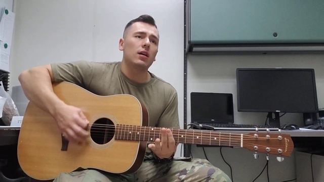 Three Days Grace - "Never Too Late" (Acoustic Cover) смотреть онлайн