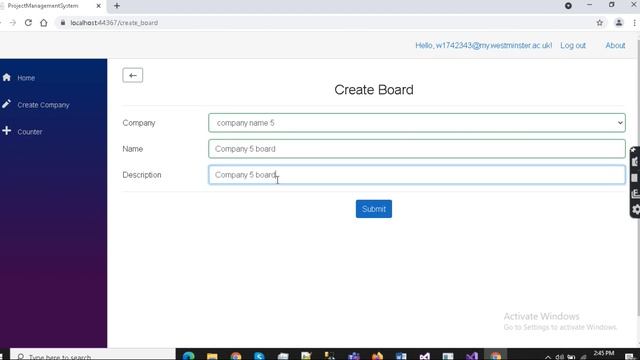 BLAZOR WASM CRUD Operation Demo