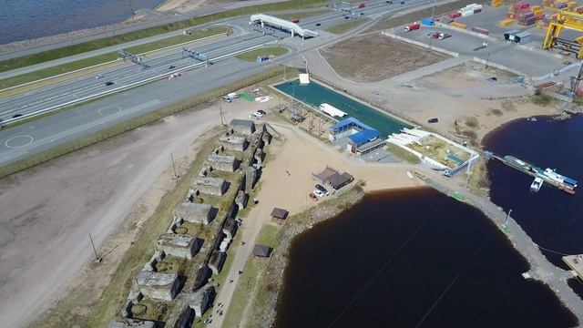 Форт Константин аэросъемка смотреть онлайн