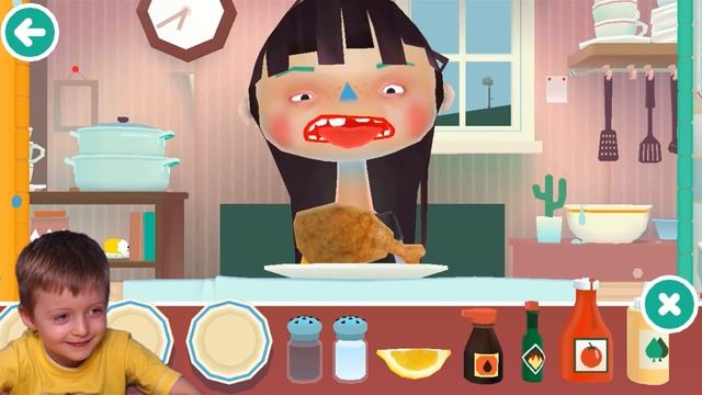 ГОТОВКА ЧЕЛЛЕНДЖ Toka Kitchen 2 Веселая Развлекательная Игра для Детей Делаем Вкусняшки Lion boy смотреть онлайн