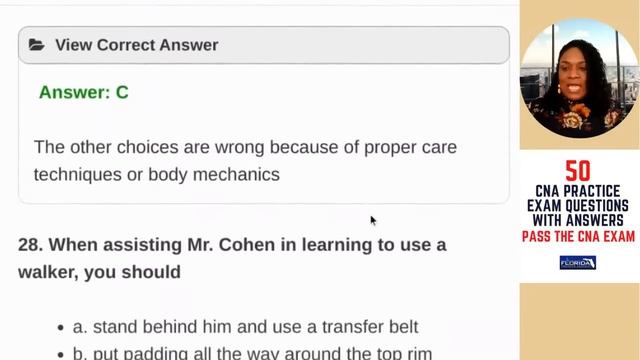 2023 Practice CNA Exam Questions and Rationales with Nurse Eunice смотреть онлайн