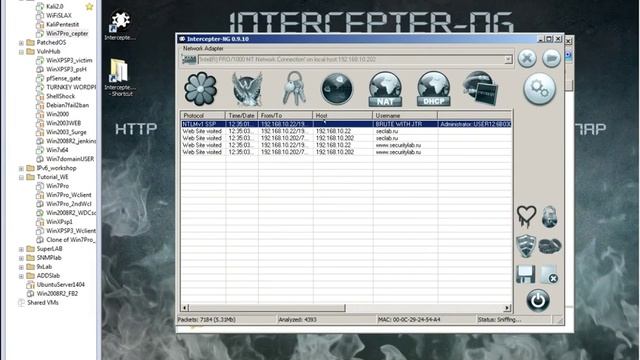 1 Intercepter NG инструмент для проведения автоматизированных сетевых атак смотреть онлайн