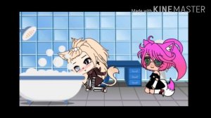 °24 часа челендж в ванной комнате с девушкой°гача лайф°