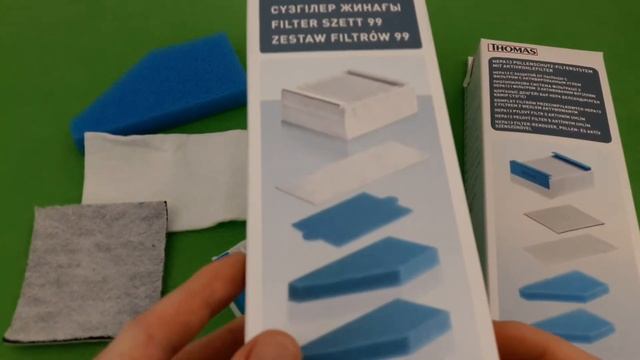 Thomas 787276 (787272) 787241 комплект повітряних фільтрів для пилосмоків aqua-box хт / xs в Україн смотреть онлайн