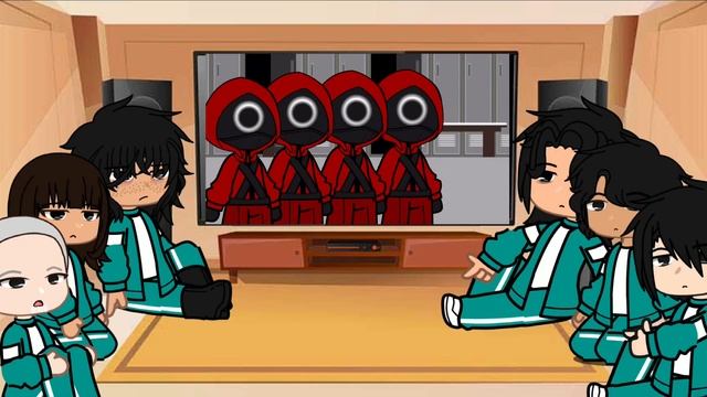 Squid Game Characters react to CIRCLE APOCALYPSE || Squid Game || Gacha Club смотреть онлайн