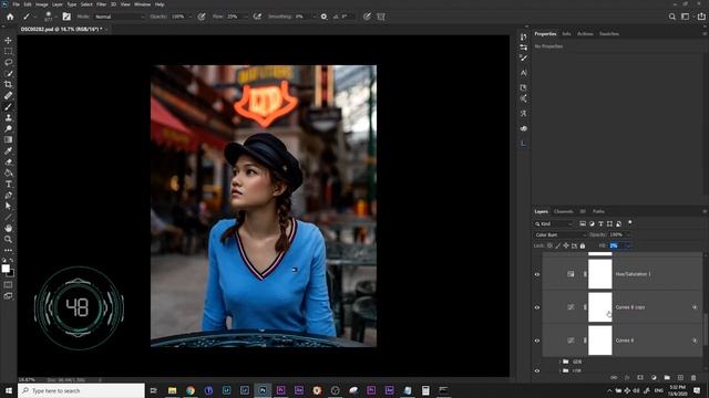 Global Dodge and Burn in One Minute | Photoshop Tutorial for beginners смотреть онлайн