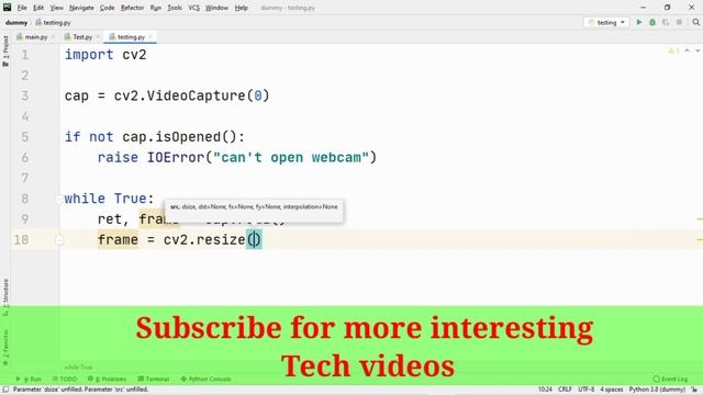 Camera opening in python || webcam openCv in Tamil || Python video camera Tamil|| tech with dhurges смотреть онлайн