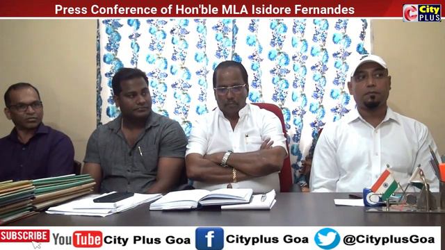 Press Conference of Hon'ble MLA Isidore Fernandes смотреть онлайн