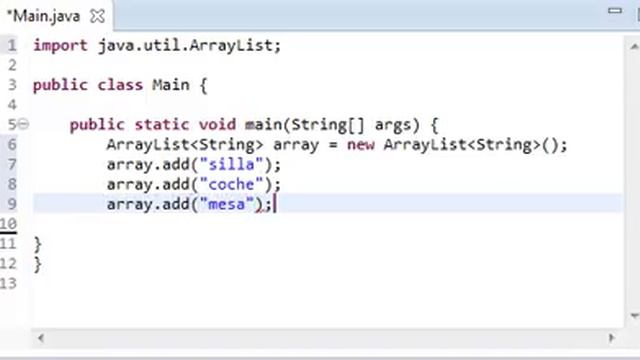 Tutoriales de programación Java - Ordenar ArrayList de strings смотреть онлайн