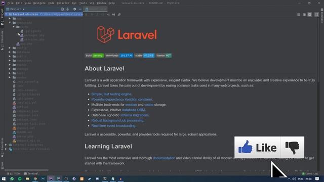 Laravel do Zero - Conceitos, Projeto e Ambiente #001 смотреть онлайн