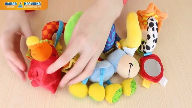 Подвеска на коляску и кроватку «Червячок» Playgro (Плейгро) смотреть онлайн