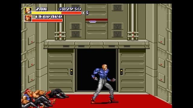 Sega Mega Drive 2 (Smd) 16-bit Streets of Rage 3  (Bare Knuckle 3) Stage 5