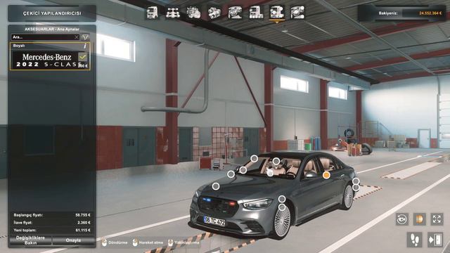 ETS2 MERCEDES S-CLASS 2022 W223 BRABUS MANSORY AMG BODYKIT MEGA MOD 4K 60FPS смотреть онлайн