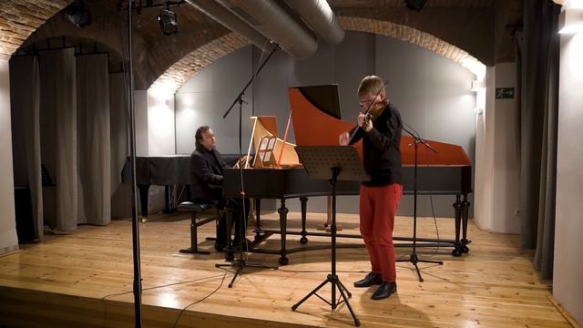 J. S. Bach: Sonata In G Major, BWV 1021 | Daniel Podroužek, Jan Hajič