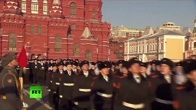 Парад 7 ноября 2015 года. Кадетский корпус памяти героев Сталинградской битвы. смотреть онлайн