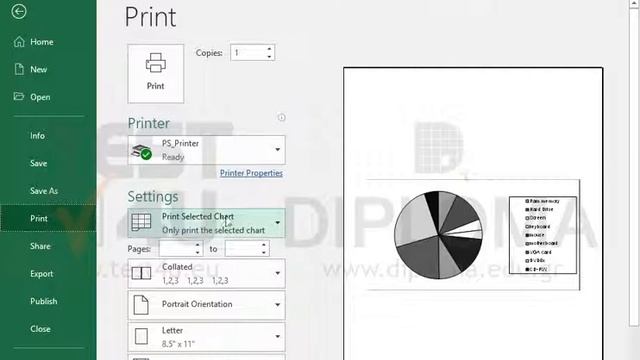 Print the selected chart only. смотреть онлайн