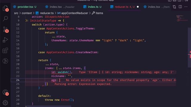 REACT CONTEXT API: APRENDA DE UMA VEZ POR TODAS! (com TYPESCRIPT) смотреть онлайн