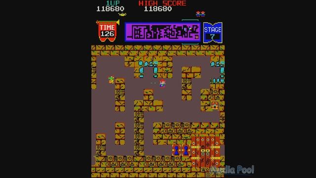Tutankham (Arcade) Playthrough longplay video game смотреть онлайн
