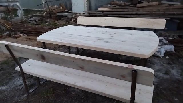 Стол для швейной машинки и стол для беседки в сад. Ни какая Икея не помеха. смотреть онлайн