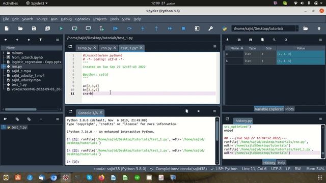 Install Spyder | IDE Overview | Files Creation and Code Execution using Spyder and Anaconda Prompt смотреть онлайн