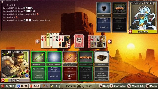 NEW CHARACTER: HUNTRESS, THIS ONE HAS A DOG!! | Let's Play Poker Quest | Part 30 | PC Gameplay смотреть онлайн