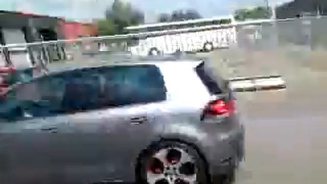 Volkswagen Golf 6 GTI back shift exhaust смотреть онлайн