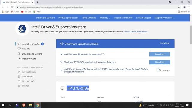 How to install and use Intel Driver & Support Assistant 2021 | Amir Tech Info смотреть онлайн