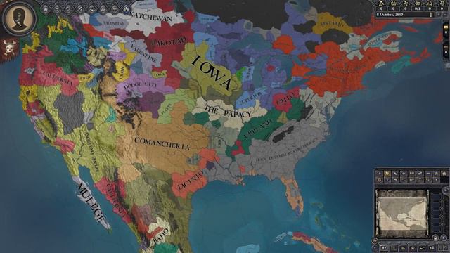 Crusader Kings 2: After The End Timelapse 2666-3053 смотреть онлайн