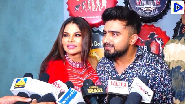 ? Rakhi Sawant ? With Adil Khan Interview At Tu Mere Dil Me Rahne Ke Layak Nahi ? Song Promotion
