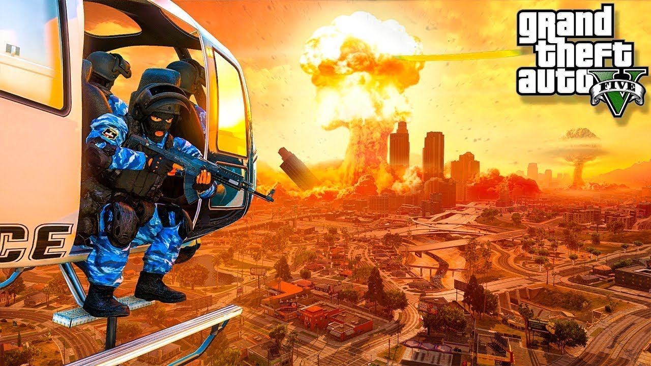 ОМОН ШТУРМУЕТ БАЗУ ТЕРРОРИСТОВ В ГТА 5 МОДЫ! ОБЗОР МОДА В GTA 5! ИГРЫ ГТА ВИДЕО MODS смотреть онлайн