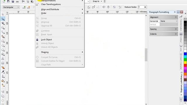 как быстро нарисовать красивую симметричную фигурную скобку в CorelDRAW смотреть онлайн