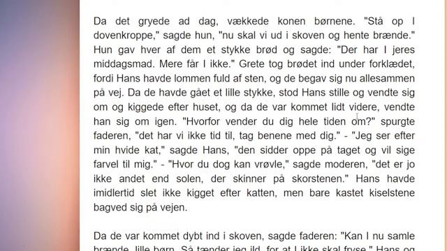Learn Danish With A Fairytale! #3 (Hans og Grete) смотреть онлайн