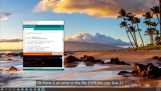 Program Maker Pi Pico and ESP01 with Blynk IoT App using Arduino IDE смотреть онлайн
