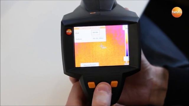 Тепловизор Testo 875i Первое включение смотреть онлайн