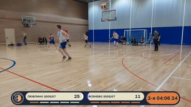 Люблино 2005/07 - Ясенево 2005/07 | Игра за 3-е место | Лига 1 смотреть онлайн