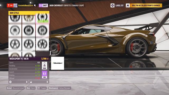Chevrolet Corvette C8 Carbon Wide Body Kit | Forza Horizon 5 | C8 Tuning