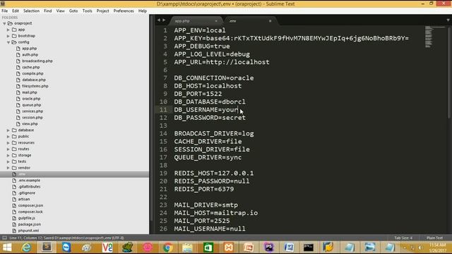 How to connect Laravel with oracle смотреть онлайн