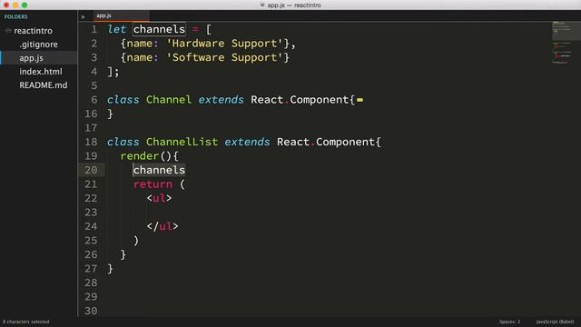 Reactjs Tutorial / QuickStart - Learn React Composition (Video 5 of 8) смотреть онлайн