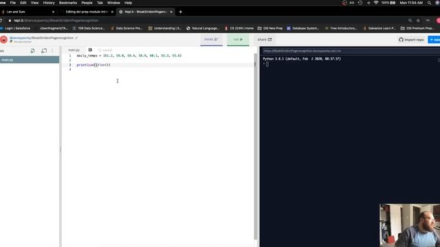 Python List Functions and Methods - len() and sum() - Challenge #3 смотреть онлайн