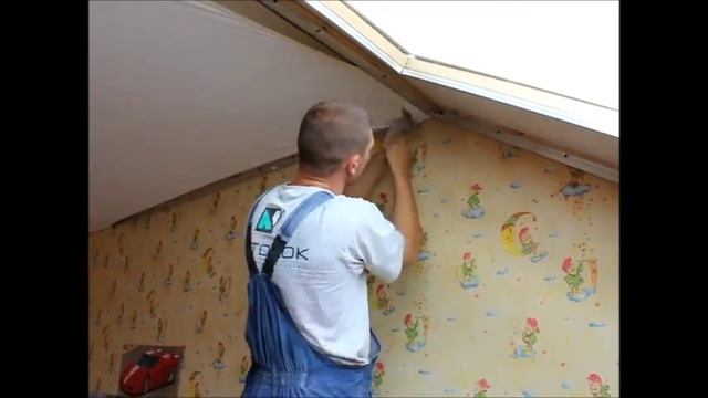 Натяжной потолок мансардного типа от NPOTOLОK® г. Минск смотреть онлайн
