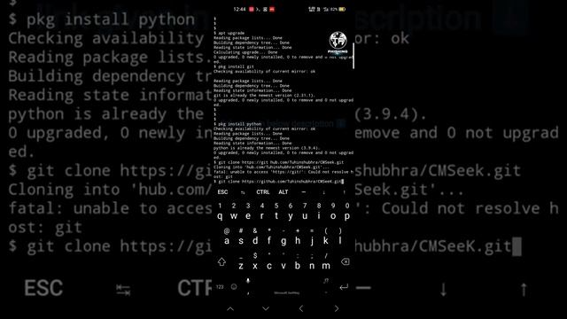 Beginner stage of vulnerabilities || How to use Cmseek Tool||GITHUB TOOLS||TERMUX TOOLS#termux смотреть онлайн