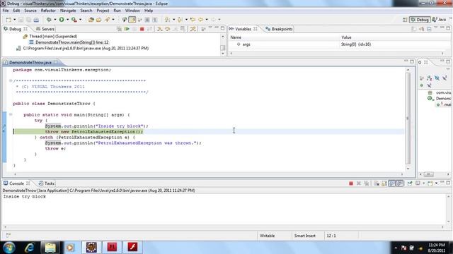 easyjavatutorials.in | Java Exception handling - throw throws finally (in Hindi) смотреть онлайн