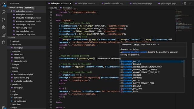 Web Backend Development: Teaching Presentation - PHP Hash Function смотреть онлайн