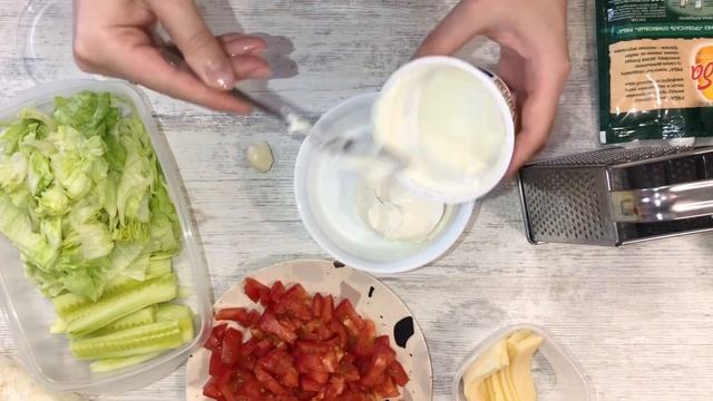 Домашняя куриная ШАУРМА с чесночным соусом - самый простой и вкусный рецепт смотреть онлайн