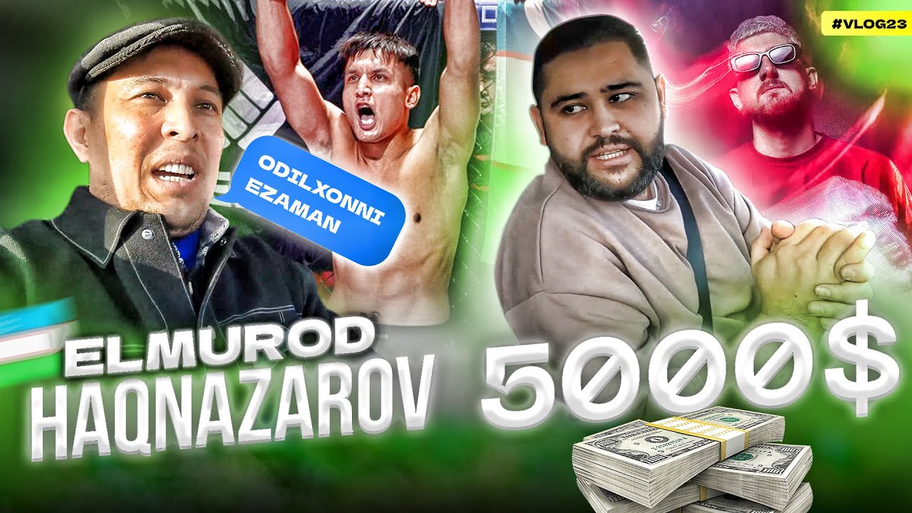 ELMUROD HAQNAZAROV BILAN VLOG | САНКТ ПЕТЕРБУРГ