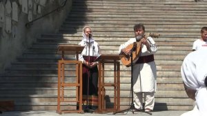 Василий Жданкин с дочерью Анастасией, песня 9, "Уж ты ветка бедная", 28.08.2017