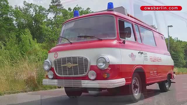 KLF-TS 8 Пожарная машина из ГДР на шасси Баркас Б1000 смотреть онлайн