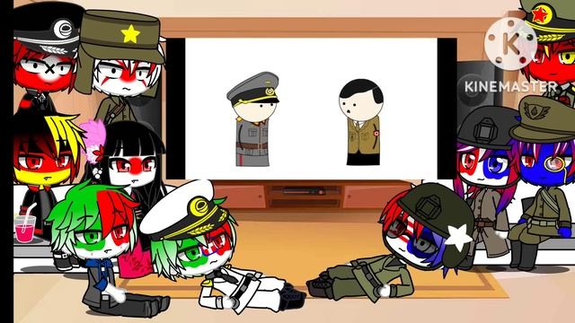 Countryhumans react to "Oversimplified, ww2" (plus, Sr. Pelo references) смотреть онлайн